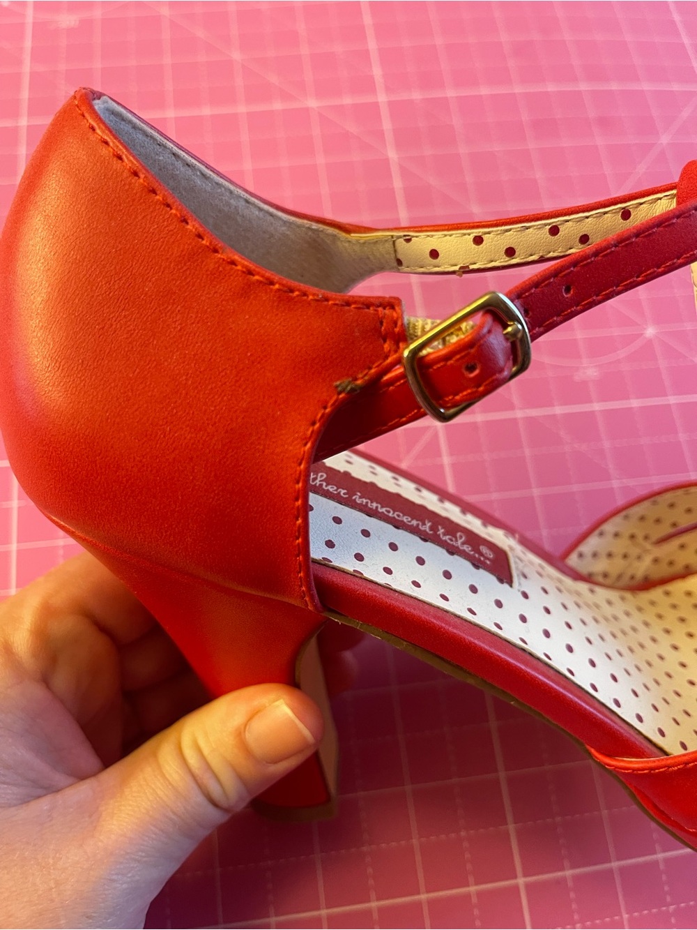 READ Description!!!! Set of 5 B.a.i.t. Vintage Repro Heels size 7.5 - Picture 9 of 9